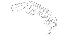 164-885-70-25-7c45 Mercedes-benz Genuine Trim