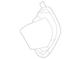 167-490-86-00 Mercedes-benz Genuine Tailpipe Trim