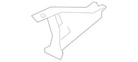 177-885-56-03-64 Mercedes-benz Genuine Bumper Holder