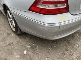 187-50245a Mercedes-benz Rear Bumper Cover 203 Type Sedan C280 Fits 01-07 C-class 727636