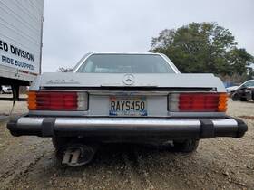 190-51034 Mercedes-benz 1974 1980 450sl Oem Complete Rear Bumper Has Dings