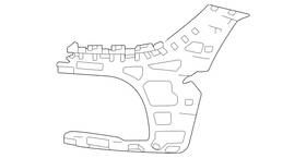 Mercedes-benz 190-885-62-01 Genuine Mercedes-benz Basic Carrier Bumper
