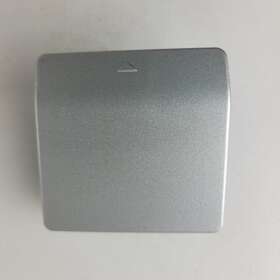 1026 Mercedes-benz 203 885 2006 C230 Rear Bumper Tow Hook Cap Cover Trim Silver Oem