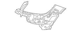 204-885-08-65 Mercedes-benz Genuine Bumper Cover Support Rail