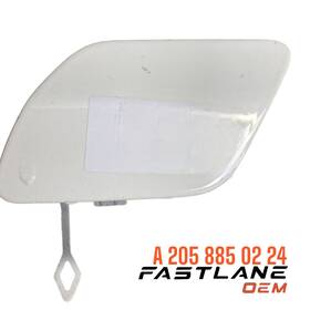 205-885-02-24 Mercedes-benz 2015-2020 C-class Rear Bumper Tow Hook Cover Oem A 205 885 02 24