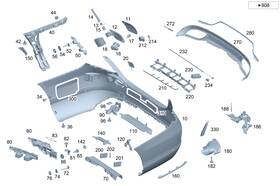 205-885-18-14 Mercedes-benz Genuine Holder