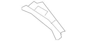 205-885-71-04 Mercedes-benz Genuine End Cover