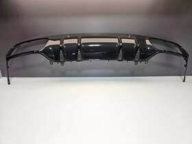 205-885-72-03 Mercedes Benz C 43 63 Amg Oem Rear Bumper Lower Cover Valance Carbon Fiber
