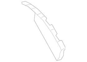 Mercedes-benz 205-885-98-02 Genuine Mercedes-benz Trim Strip