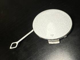 209-885-01-26 Mercedes-benz C209 2003-05 Clk Class Rear Tow Hook Cap Lid Cover Iridium Silver
