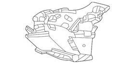 214-885-59-02 Mercedes-benz Genuine Side Mount