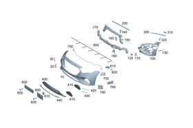 Mercedes-benz 214-885-76-02 Genuine Mercedes-benz Cover