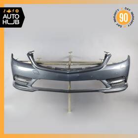 2168851625 Mercedes-benz 11-14 W216 Cl550 Cl600 Amg Sport Front Bumper Cover Assembly Gray Oem