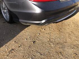 2188800440 Mercedes-benz 2012-2014 Cls550 Rear Bumper Assembly 755 Gray W218 960315