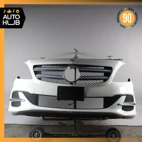 2428852325 Mercedes-benz 14-17 W242 B250e Front Bumper Cover Assembly White Oem 62k