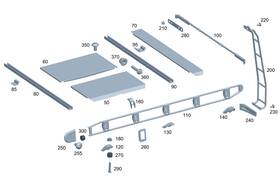 Mercedes-benz 463-851-09-00 Genuine Mercedes-benz Holder