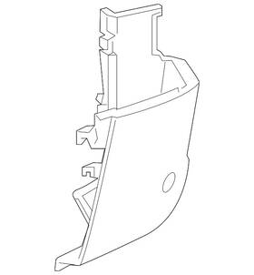 Mercedes-benz 90788556009k83 Genuine Mercedes-benz End Panel