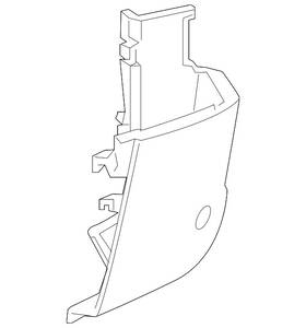 90788557009k83 Mercedes-benz Genuine End Panel