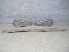 A1238852523 Mercedes-benz 77-85 W123 Sedan Set Of 3 Rear Bumper Rubber Trim Cover Oem