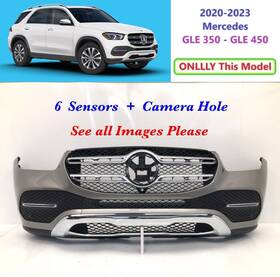 A1678855103 Mercedes Benz 2020 2021 2022 2023 Gle 350 450 Suv Front Bumper -mojave Silver Met #8