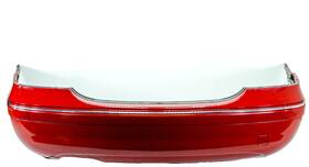 A2038856025 Mercedes-benz 05-07 C230 W203 Oem Rear Bumper Cover Panel Shell C590 Mars Red 5093