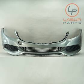 A2058850525 Mercedes-benz W205 15-18 C Class Front Bumper Cover Silver Damaged Br577