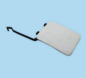 A2118801505 Mercedes-benz Rear Bumper Tow Hook Cover Trim White Oem 07-09 W211 E320 E350 E550