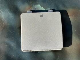 A2198850026 Mercedes-benz 2004-2006 Cls500 W219 Oem Silver Rear Bumper Tow Hook Cover
