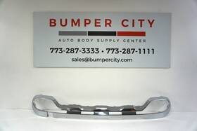 A2548858100 Mercedes-benz Oem 2020-2023 Glc X254 Chrome Rear Bumper Spoiler Trim