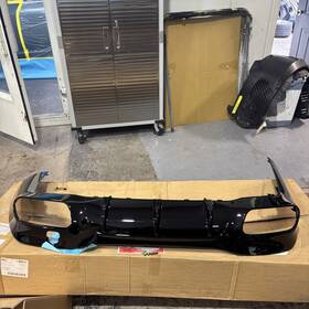 A2908854600 Mercedes-benz Oem X290 Gt63 S Amg Rear Lower Valance Diffuser 2019 2021