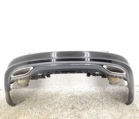 Bcr-50415a Mercedes-benz 15-21 C300 Rear Bumper Cover Without Park Assist Or Sport Pkg Oem 040
