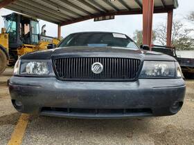 3w3z17d957aaa Mercury 2003 2004 Marauder Oem Complete Front Bumper Assembly Needs Paint