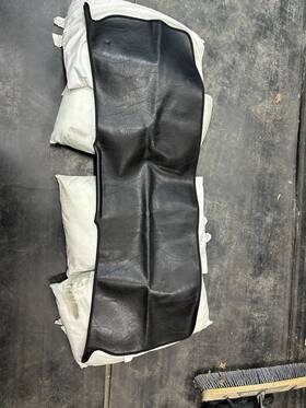 622875 Mid America Motorworks 2005-2013 Corvette C6 Black Rear Bumper Bib Apron Trunk Cover