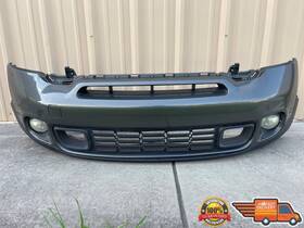 51119806064 Mini 2011-2016 Cooper Countryman Front Bumper Cover Grill Fog Brown Oem 11-16