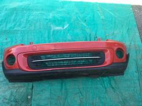 7250772 Mini 2010 Cooper Front Bumper Cover Red Oem