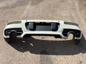 7379917 Mini 17-24 Cooper F54 Clubman Jcw Rear Bumper Cover Pepper White 850 Oem