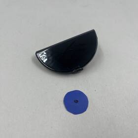 51127264353 Mini Cooper 2011-14 Clubman S Jcw Rear Bumper Tow Hook Cover Midnight Black 2