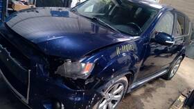190-50214b Mitsubishi 07-13 Outlander Rear Back Bumper Blue