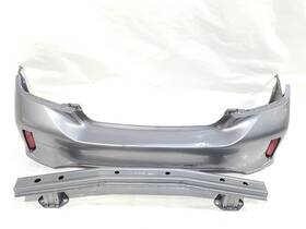 190.ms1k23 Mitsubishi 2023 Mirage Oem Rear Bumper Xa7x Mercury Gray Has Damage Sedan
