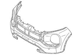 62012w270p Mitsubishi Genuine Bumper Cover