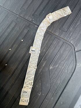 6410a199 Mitsubishi 08-15 Lancer 10 Ralliart Rear Left Driver Side Bumper Bracket