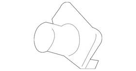9048a002 Mitsubishi Genuine Bumper Cover Clip