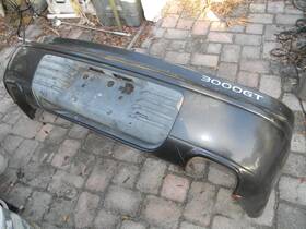 Gt3000 Mitsubishi 1991 Black Gto Rear Bumper Cover Dodge Stealth - Orlando