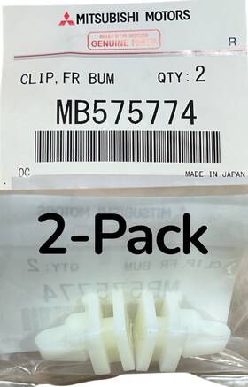 Mitsubishi Mb575774 Genuine Bumper Cover Clip 97-2004 Montero Sport 2-pack New