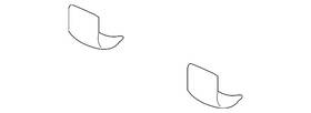 Mb959359 Mitsubishi Genuine Bumper Bracket