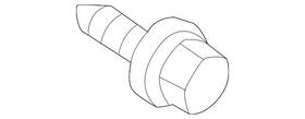 Ms452397 Mitsubishi Genuine Wheel Opening Molding Screw
