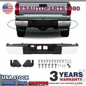 520230c122 Mnjws Rear Step Bumper Complete Without Park Hole Steel For Toyota Tundra 2014-2020 2021