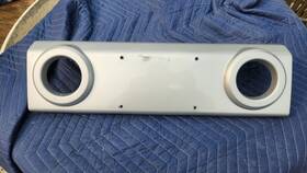 37575e Mopar 2007-2018 Jeep Wrangler Jk Front Bumper Cover Applique Fascia Black Oem