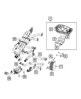 6105098aa Mopar Genuine Hex Head Bolt And Washer