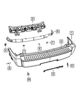 6506007aa Mopar Genuine Rivet Front